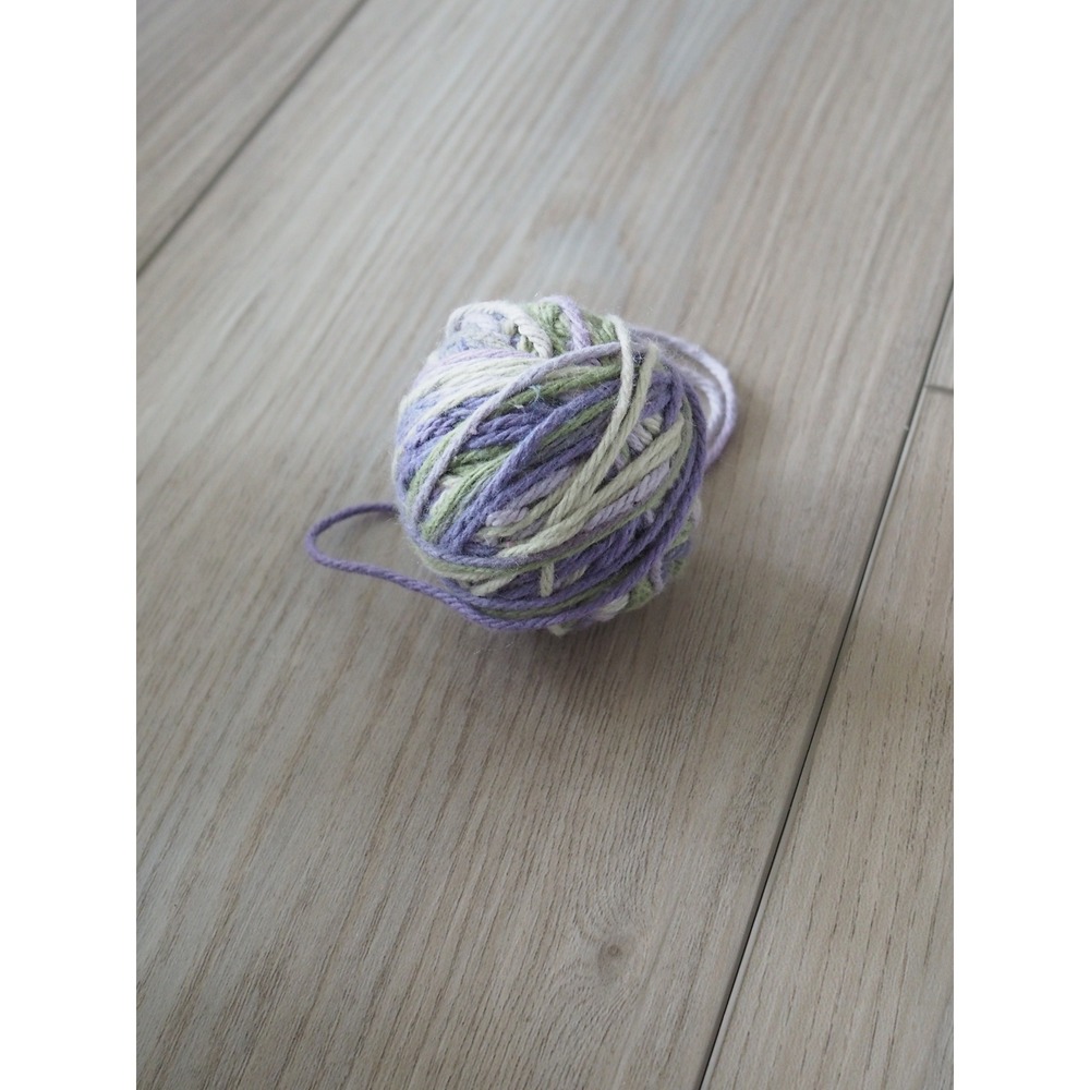 Lily Sugar n Cream Multicolor Cotton Yarn Partial Rolls Craft Scrap Lot Good - Picture 14 of 16
